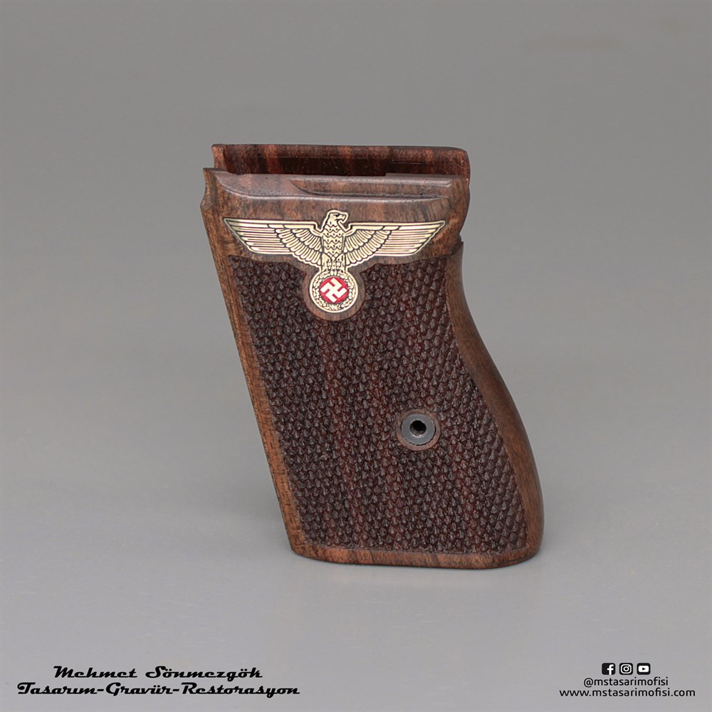 Walther PPK Kabze // Nazi Kartalı,Mineli