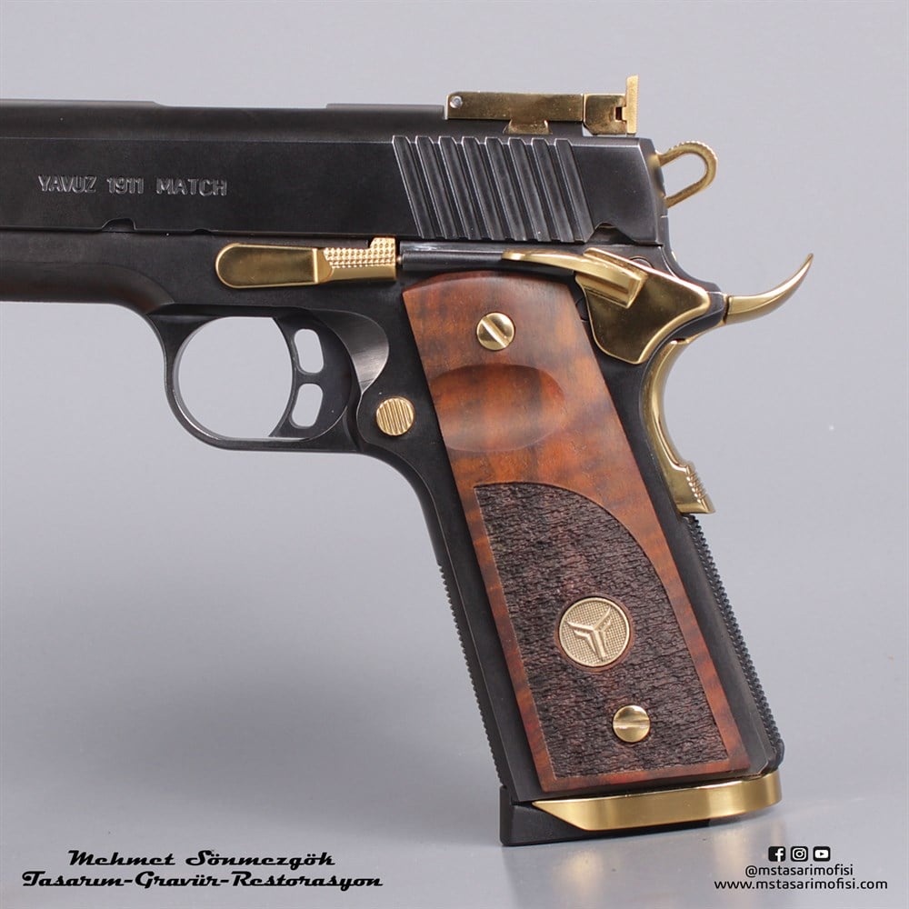 Yavuz 1911 Kabze // Parmak İzli,Logolu