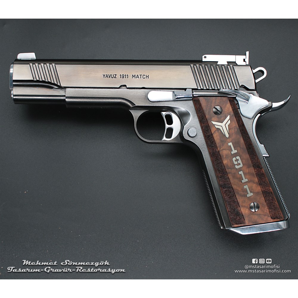 Yavuz 1911 Kaplama // Parlak Füme