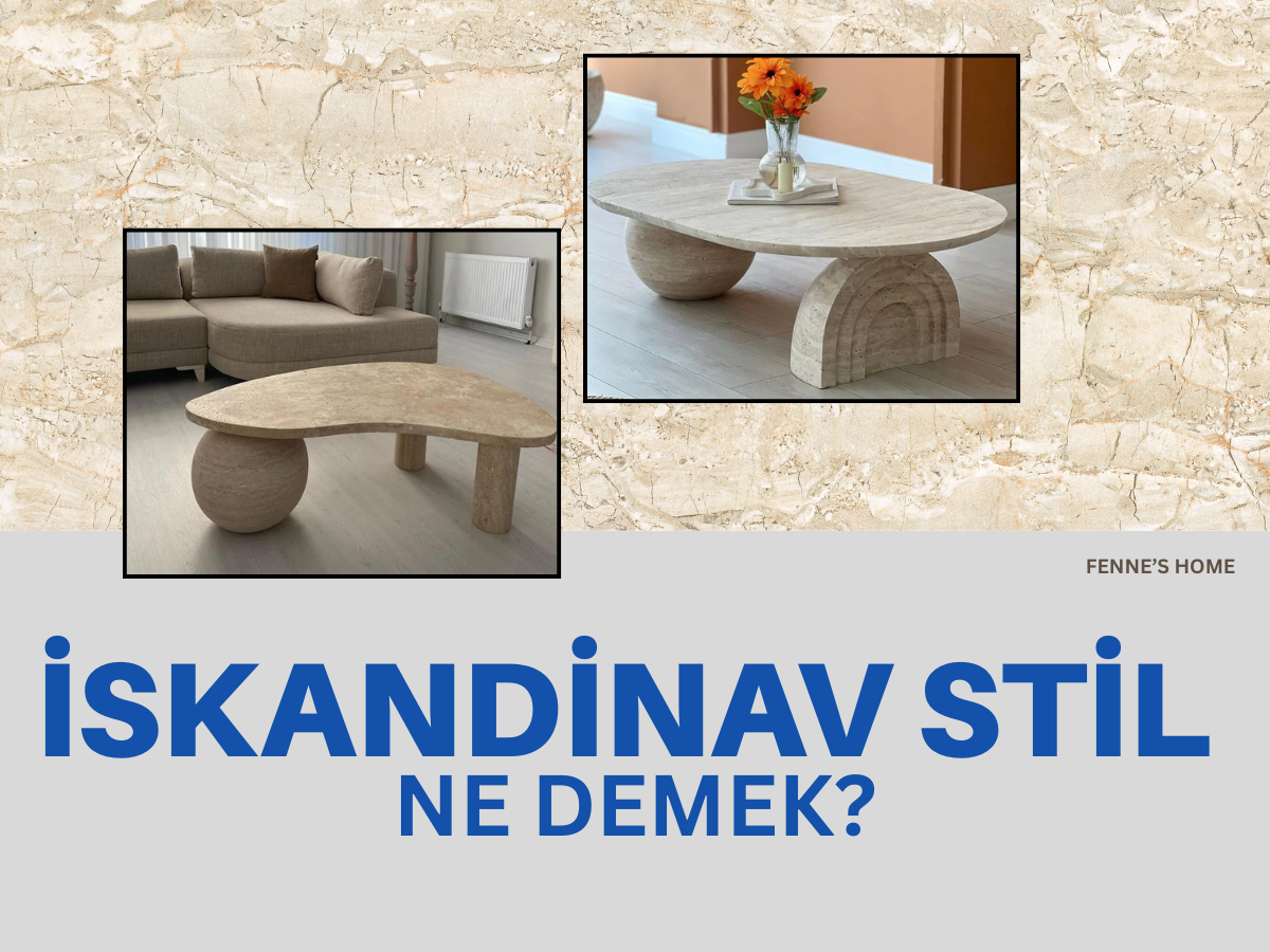 İskandinav stil ev dekorasyonu nedir?