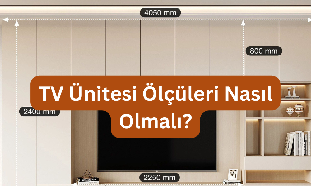 TV ünitesi Ölçüleri