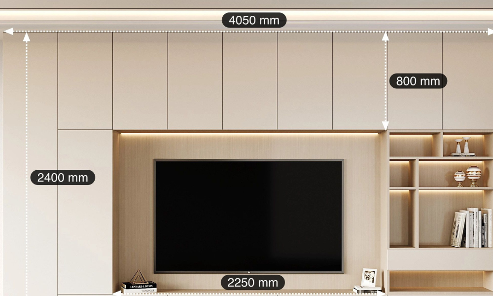 TV ünitesi Ölçüleri