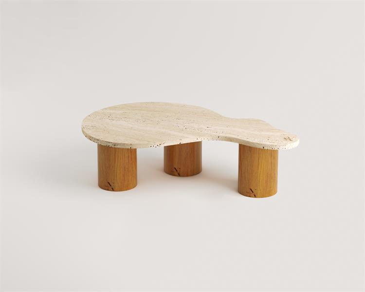 Abellone-Traverten Sehpa