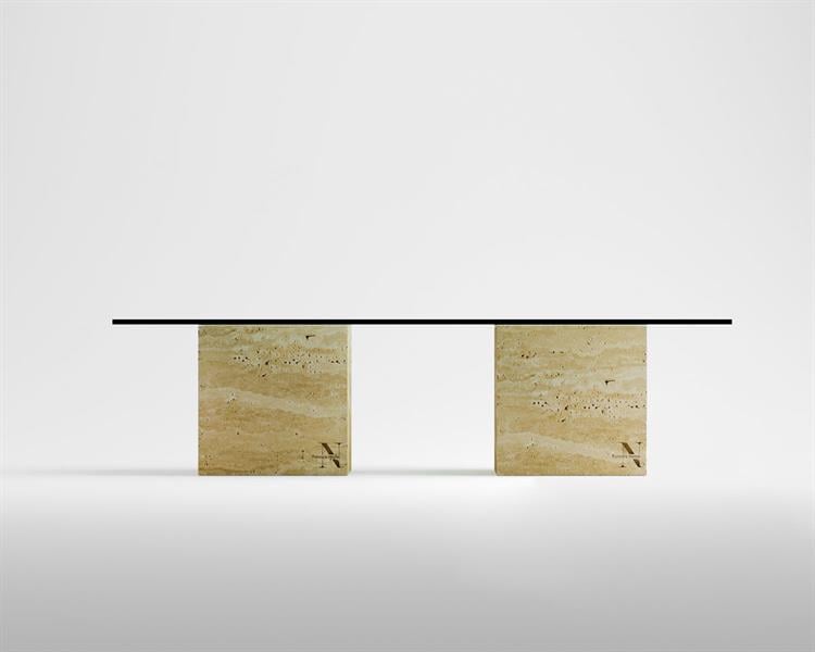 Agalia-Travertine coffee table