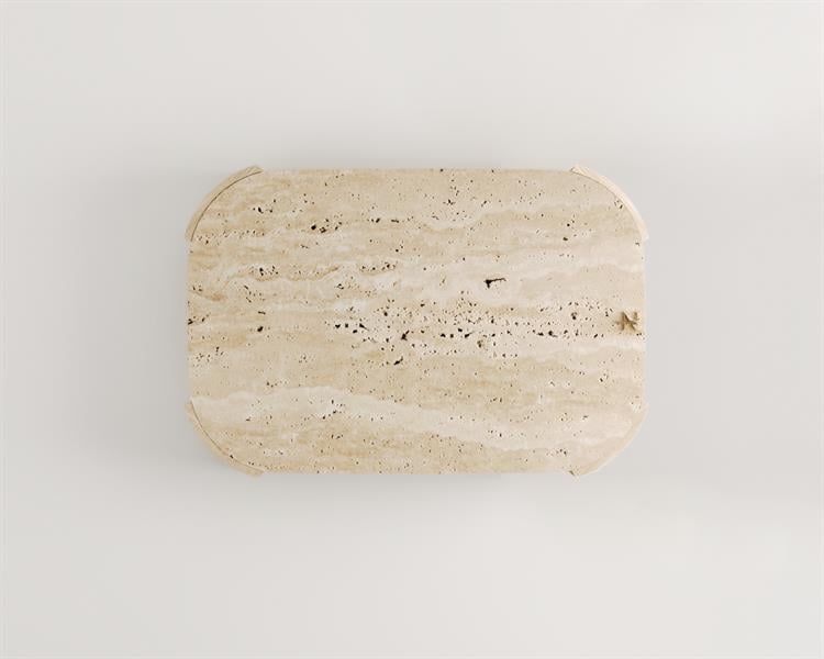 Alesia-Travertine coffee table