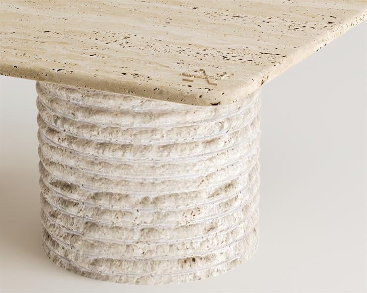 Alessa- Traverten Orta Sehpa