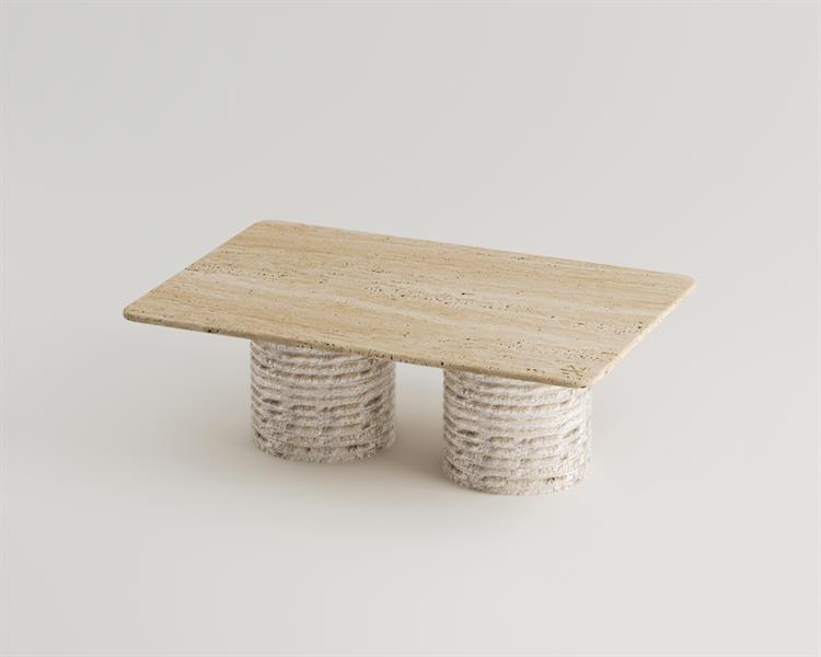 Alessa- Traverten Orta Sehpa