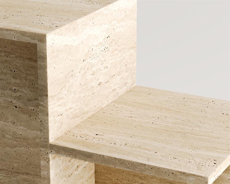 Alessi-Table dappoint en marbre