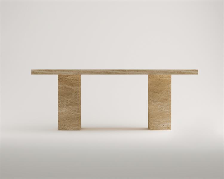 Alseya-Traverten Yemek Masası