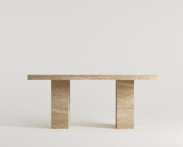 Alseya-Traverten Yemek Masası