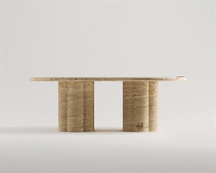 Avoid- Travertine coffee table