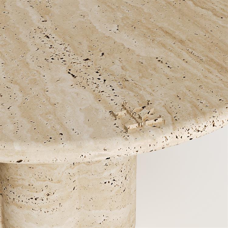 Avoid- Travertine coffee table