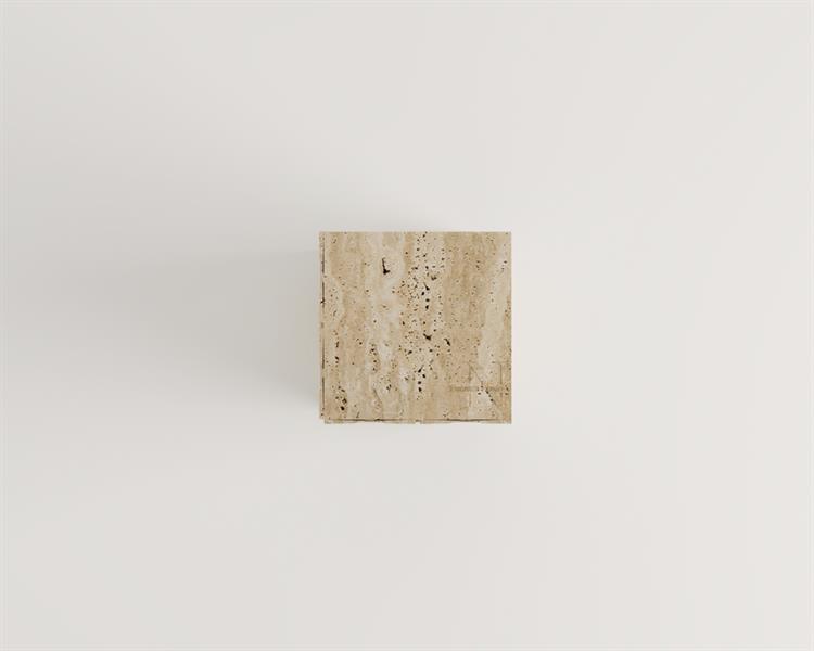 Basel-Traverten Yan Sehpa