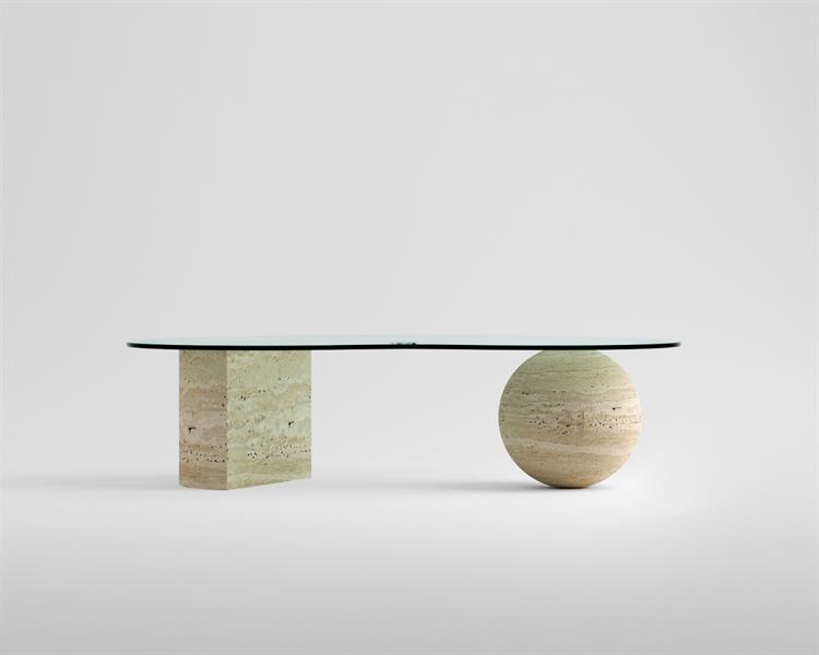 Blanca- Traverten Orta Sehpa