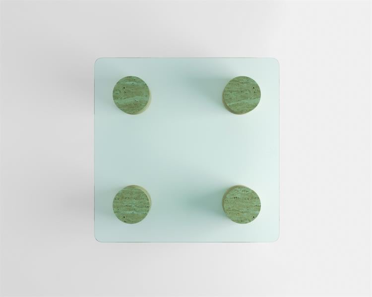Bozo-Travertine coffee table