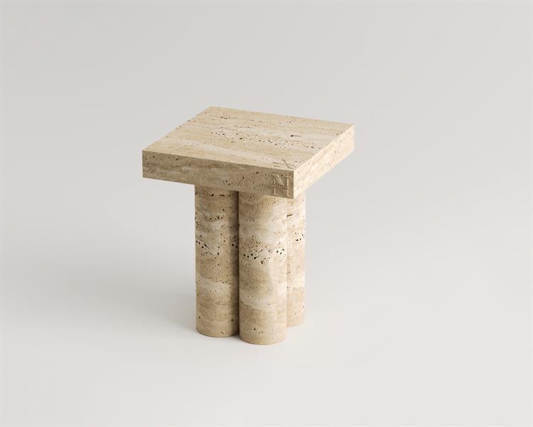 Broos-Traverten Yan Sehpa 