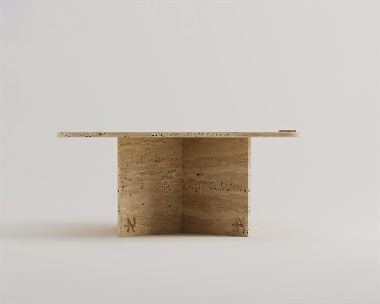 Burn-Traverten Orta Sehpa