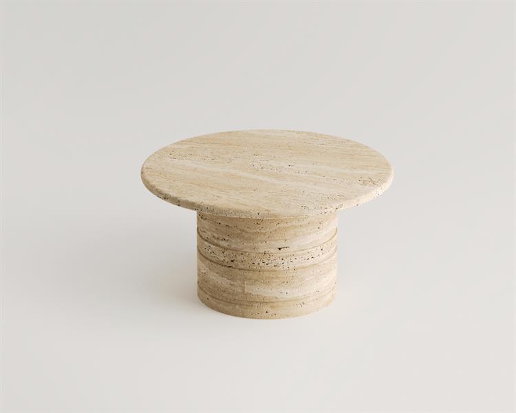 Caitilin-Travertine Center Table