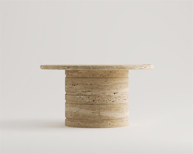 Caitilin-Travertine Center Table