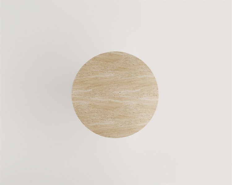 Charissa -Table design en travertin