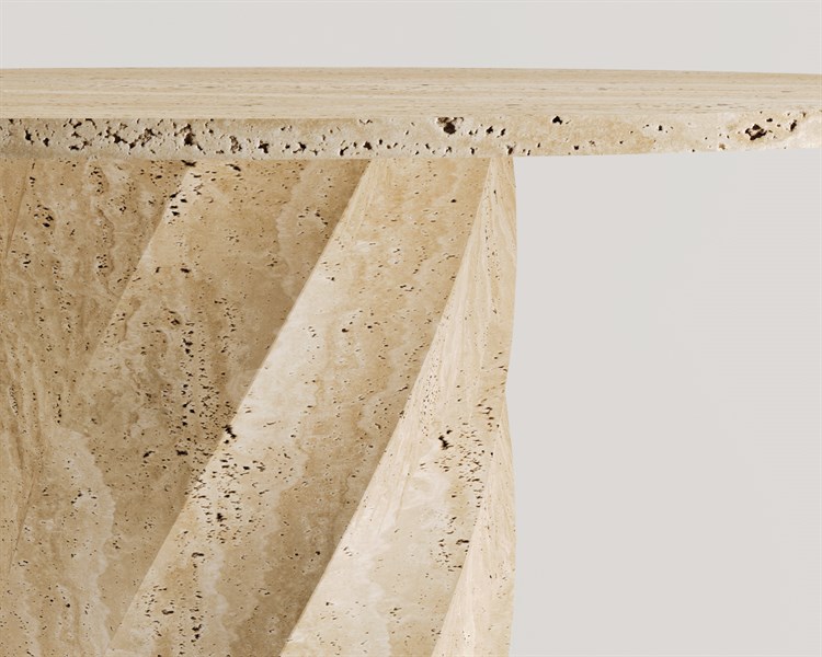 Clan-Traverten Yemek Masası