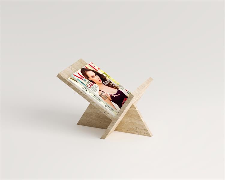 Cleo-Travertine Magazine