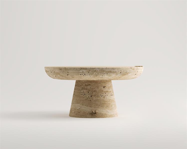 Daff-Travertine coffee table