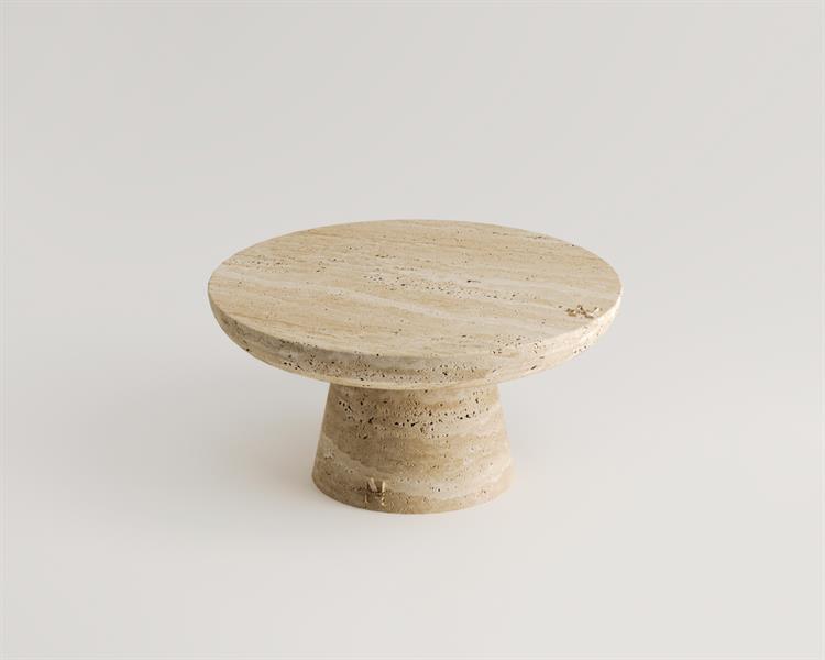 Daff-Travertine coffee table