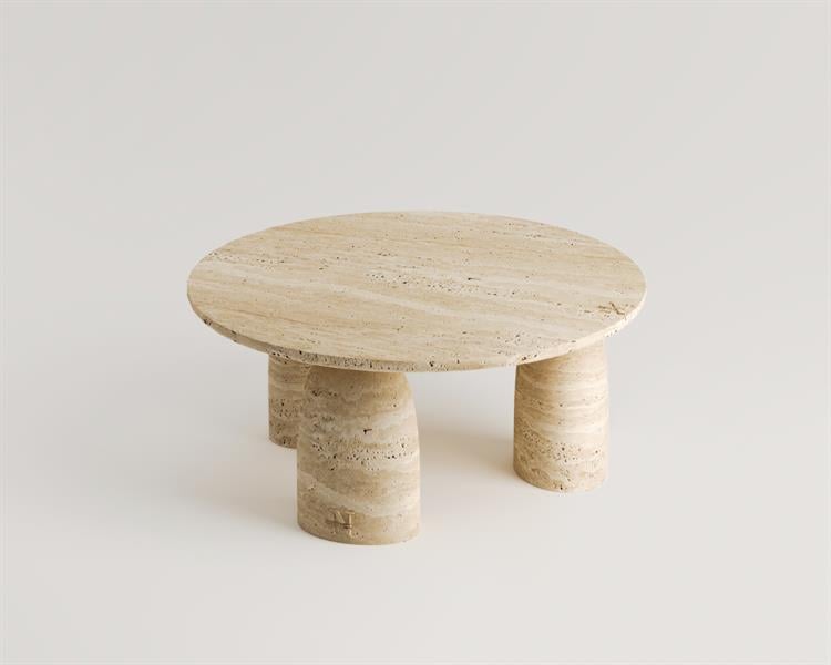 Damara-Travertine coffee table