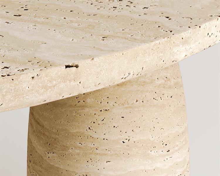 Damara-Travertine coffee table