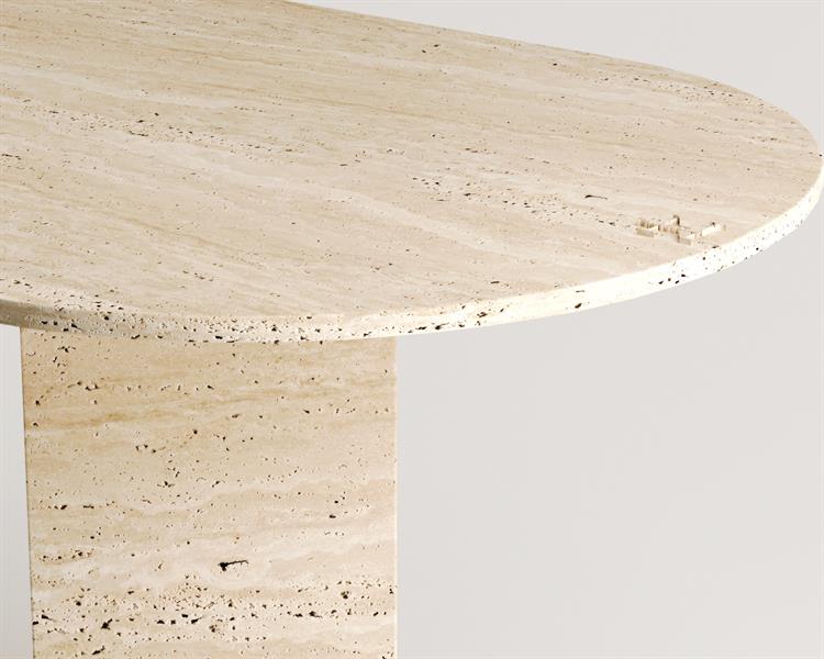 Delbin-Traverten Yemek Masası