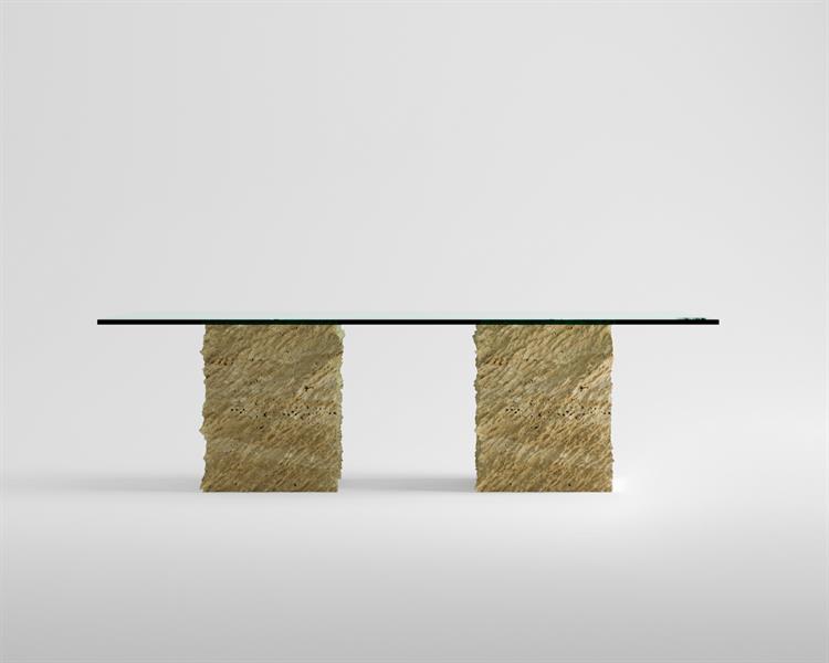 Dolly-Traverten Orta Sehpa