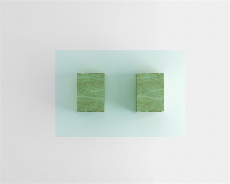 Dolly-Traverten Orta Sehpa