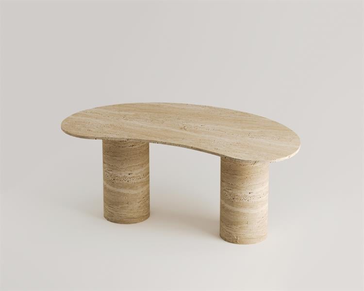 Dyrood-Traverten Ofis Masası