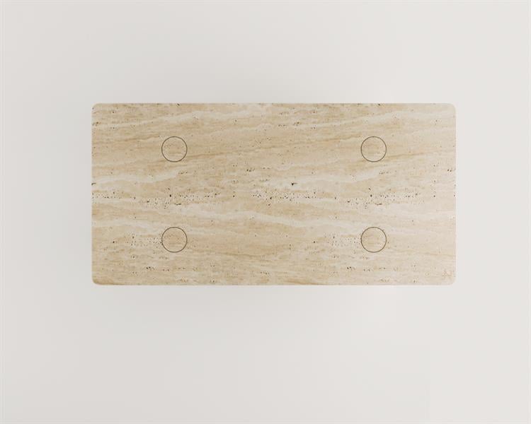 Eden-Traverten Yemek Masası