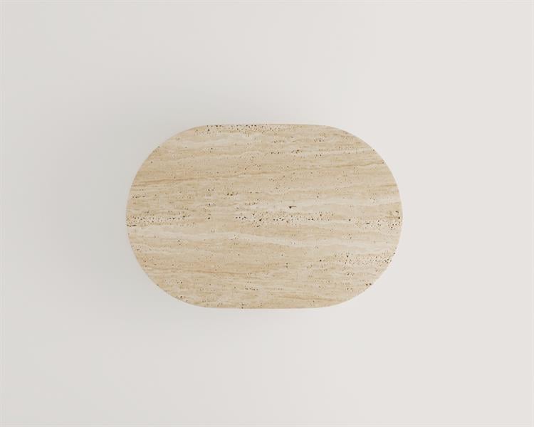 Eirene-Travertine coffee table