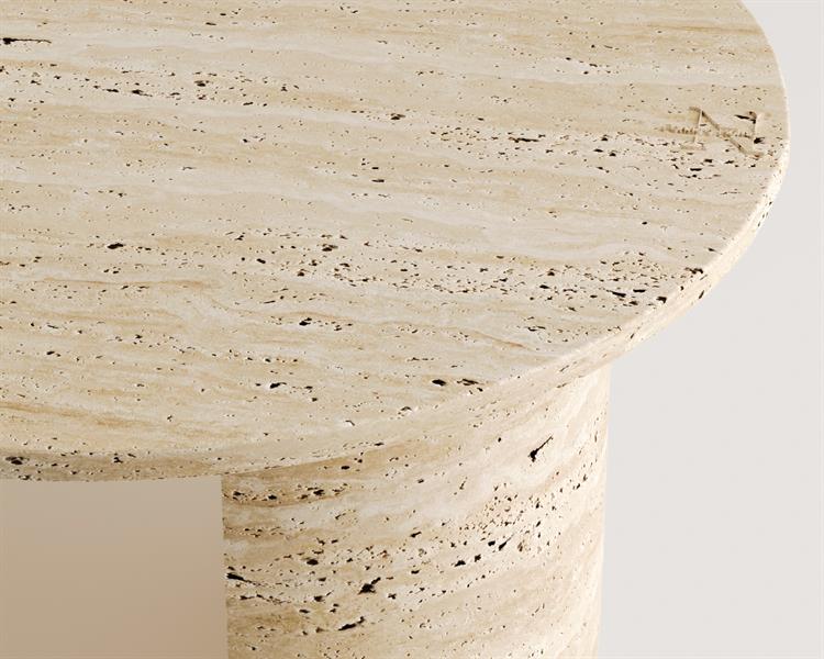 Eirene-Travertine coffee table