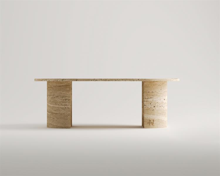 Eirene-Travertine coffee table