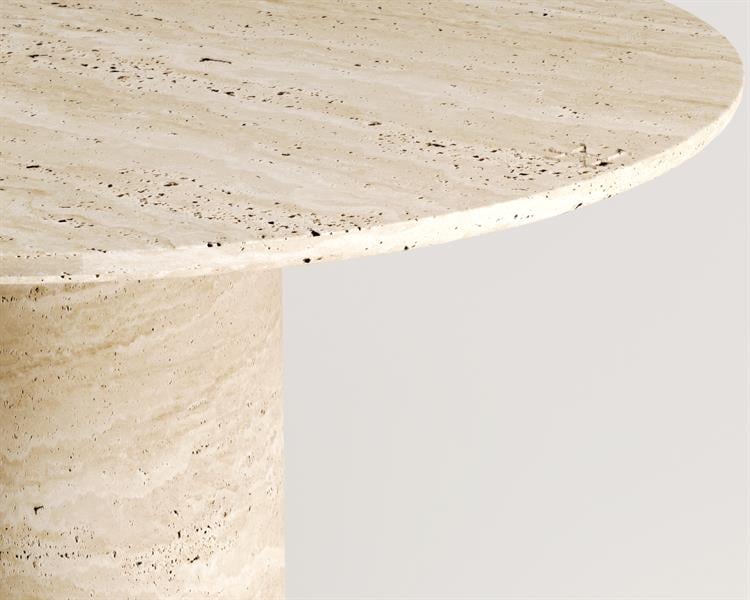 Eleanor-Traverten Yemek Masası