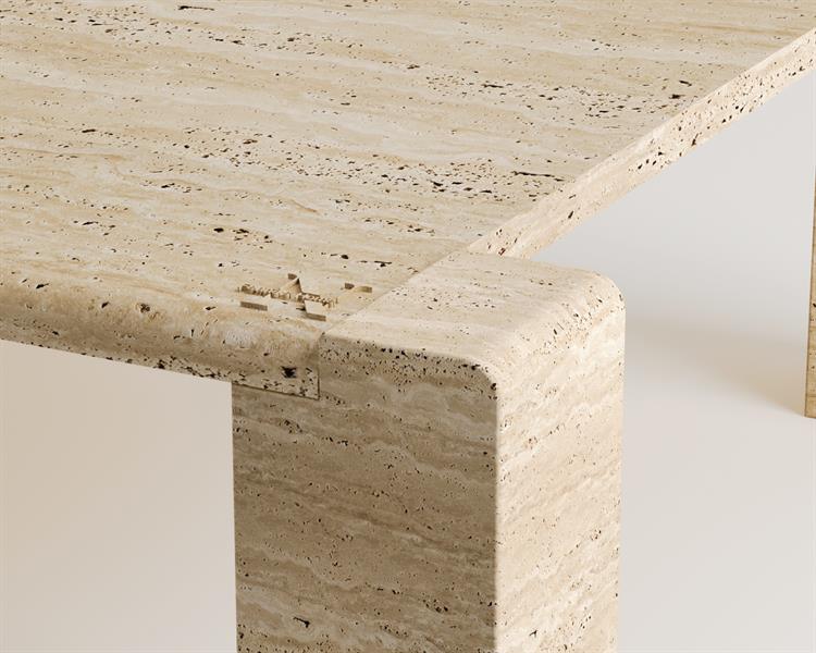 Elegant - Traverten Orta Sehpa 