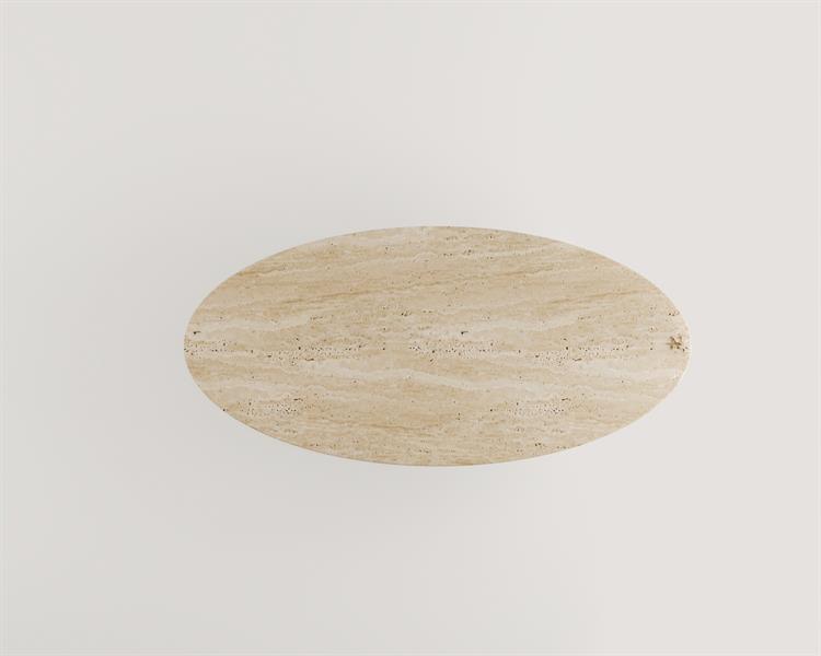 Ellipse-Ahşap Ayaklı Yemek Masası