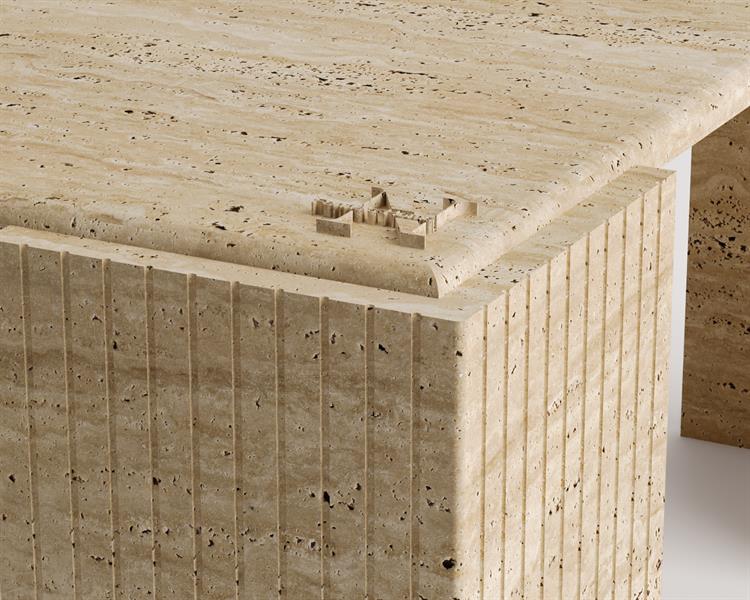 Emma Traverten Orta Sehpa 