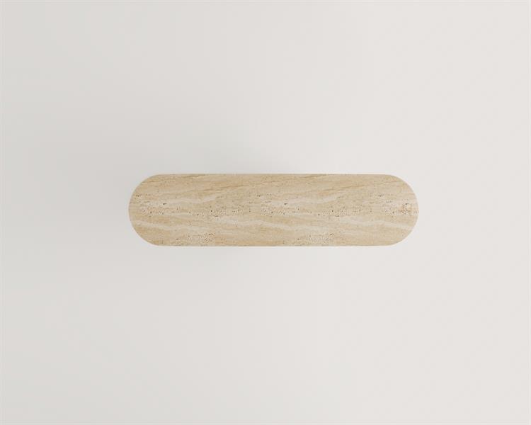 Ferzey-Commode en travertin