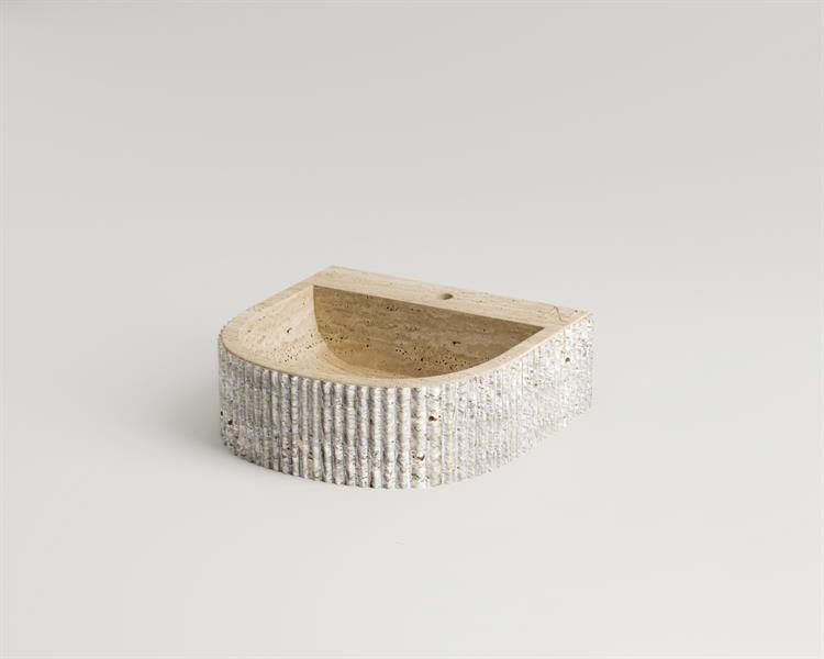 Fidor - Travertin-Waschtisch