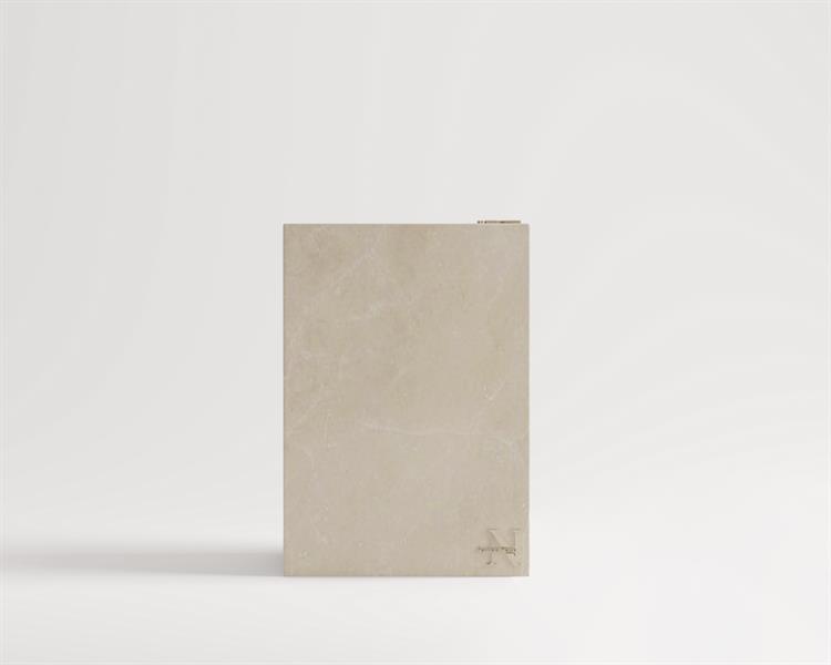 Flam - Sandıklı Bej Küp Sehpa