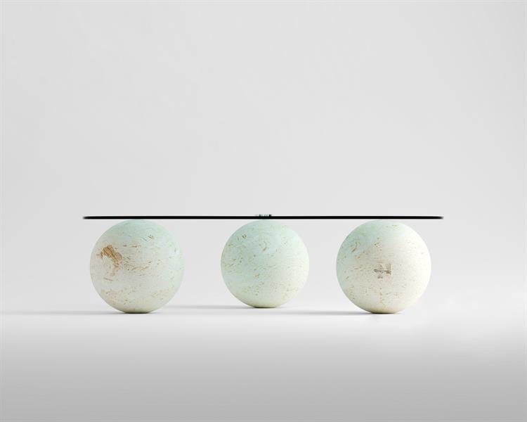 Glamor -Myra Beige Center Table