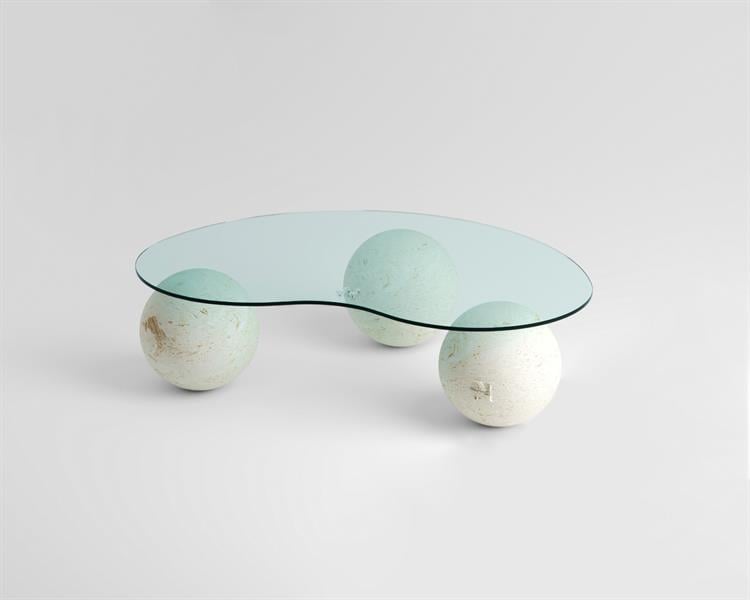 Glamor -Myra Beige Center Table