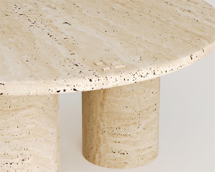 Joddi-Travertine coffee table