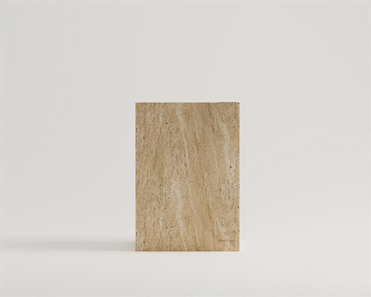 Kaylee-Table dappoint en cube de marbre