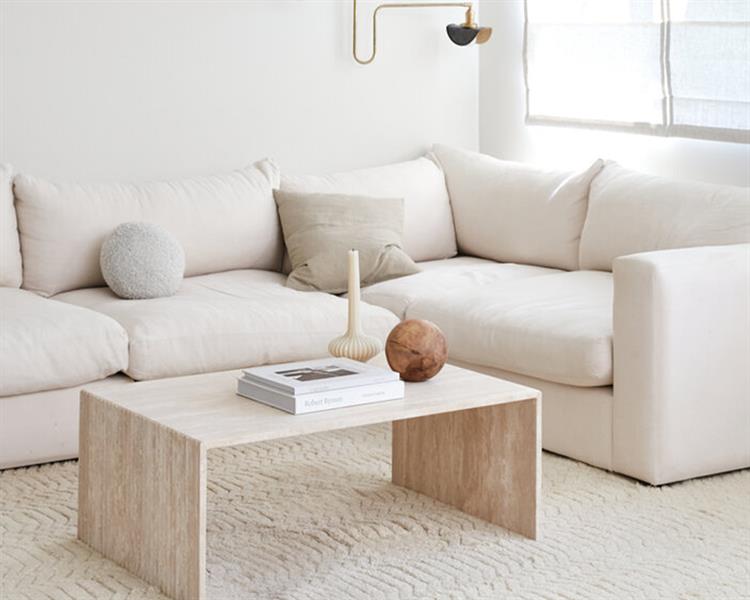 Kevin-Traverten Sehpa